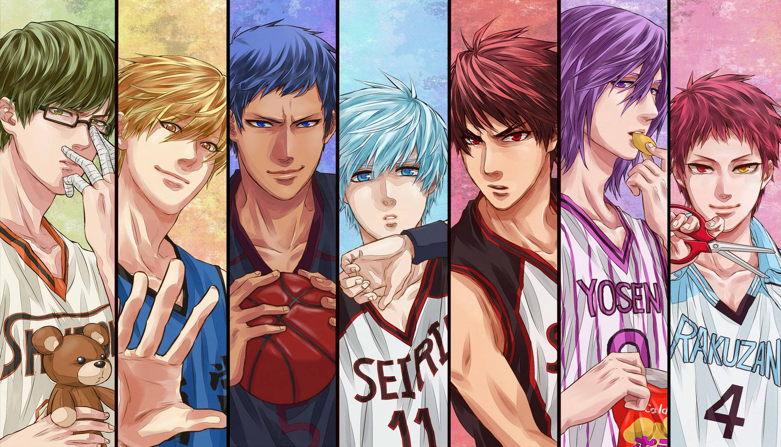 Kuroko no Basket Characters as Real Basketball Players